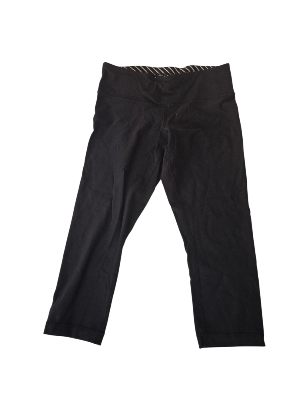 lululemon athletica Black Capri Leggings